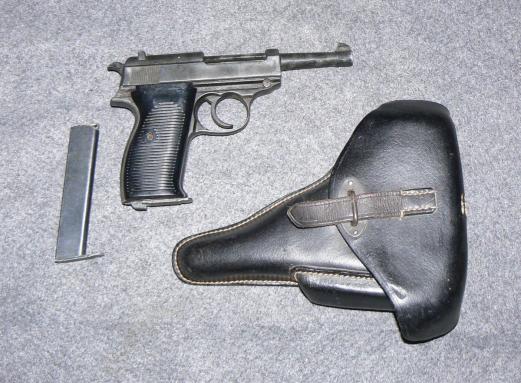 Replica P38 with Holster, Blank Firing