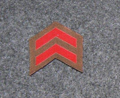 WW2 Service Chevrons, Printed, 2 Years