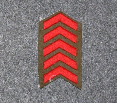 WW2 Service Chevrons, Woven, 5 Years