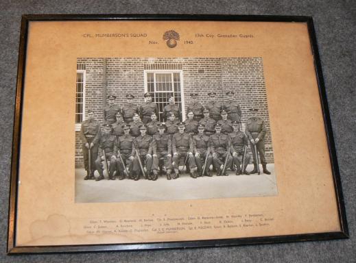 Grenadier Guards Squad Photo 1940