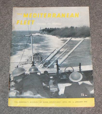 HMSO Booklet, Mediterranean Fleet...