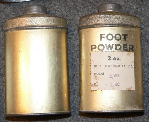 WW2 Issue Foot Powder, 1940