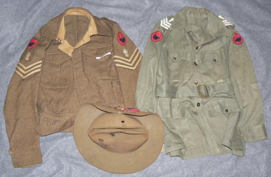 WW2 East African Engineers Set, BD, JG, Slouch