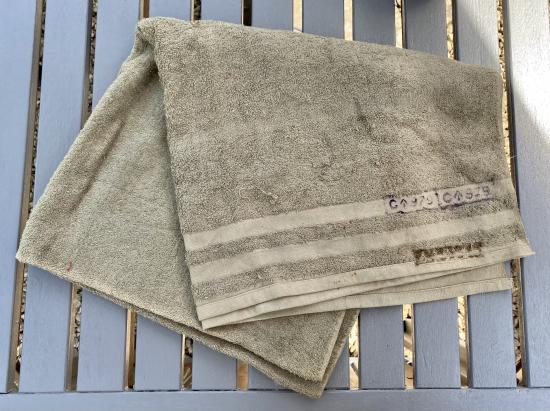 Military Issue Towel in JG, Indian Made