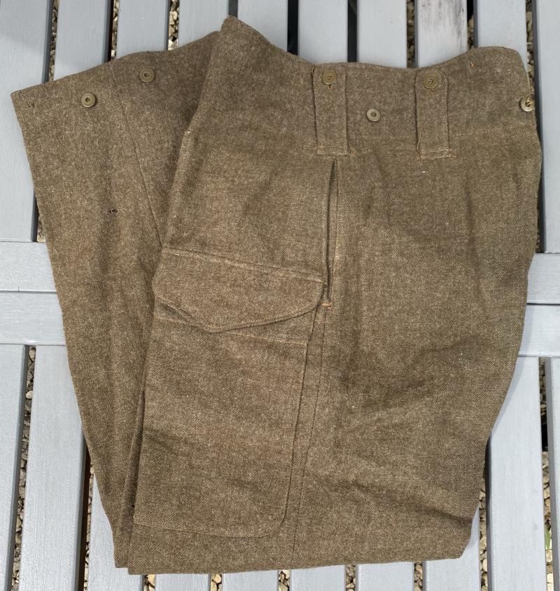 Canadian Battledress Trousers