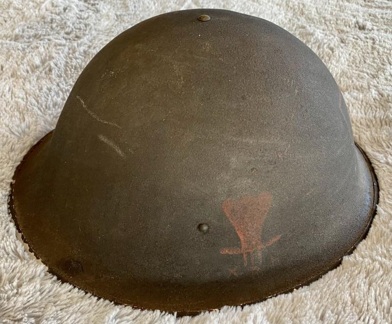 MkIII Helmet, Unit Marked, 10th Royal Hussars