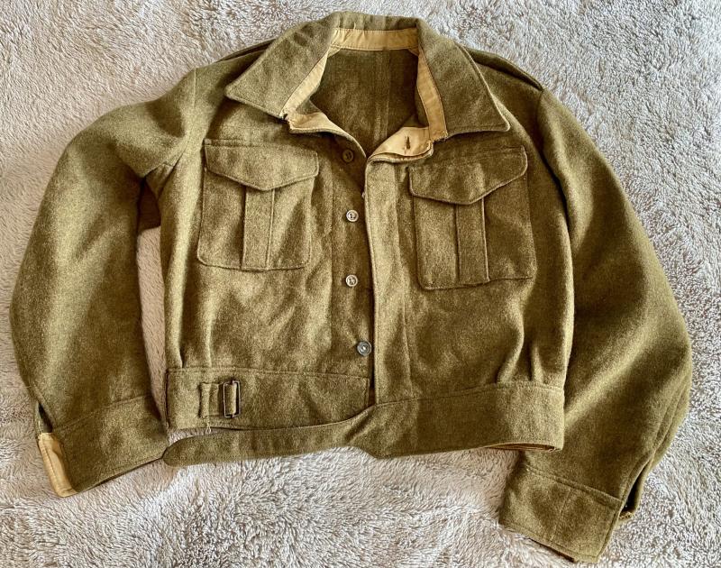 WW2 Battledress Blouse, Indian Made