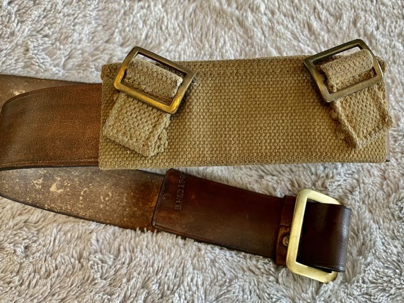 Home Guard Webbing Sleeve & 03 Belt