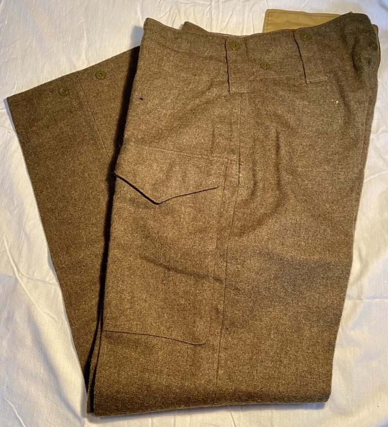 Canadian Battledress Trousers 1943