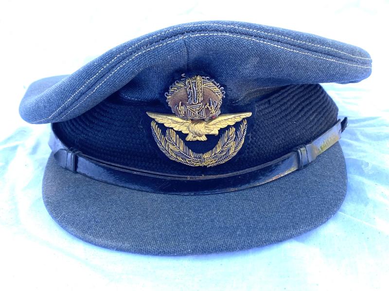 RAF Officer’s Cap, Named