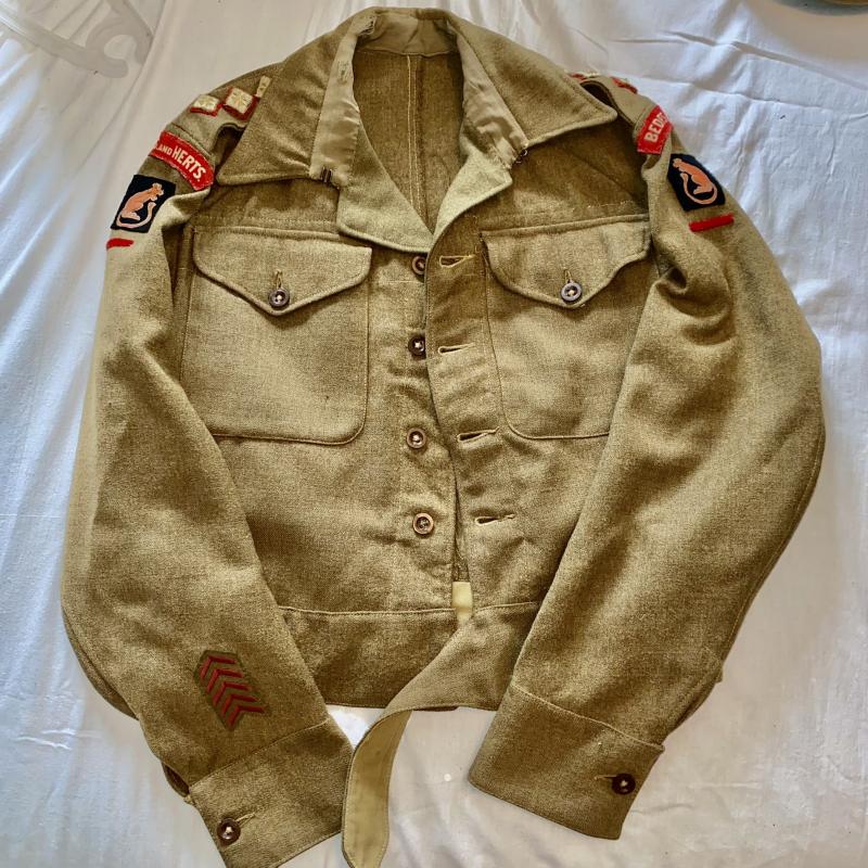 Officer’s Battledress, Bedfs & Herts