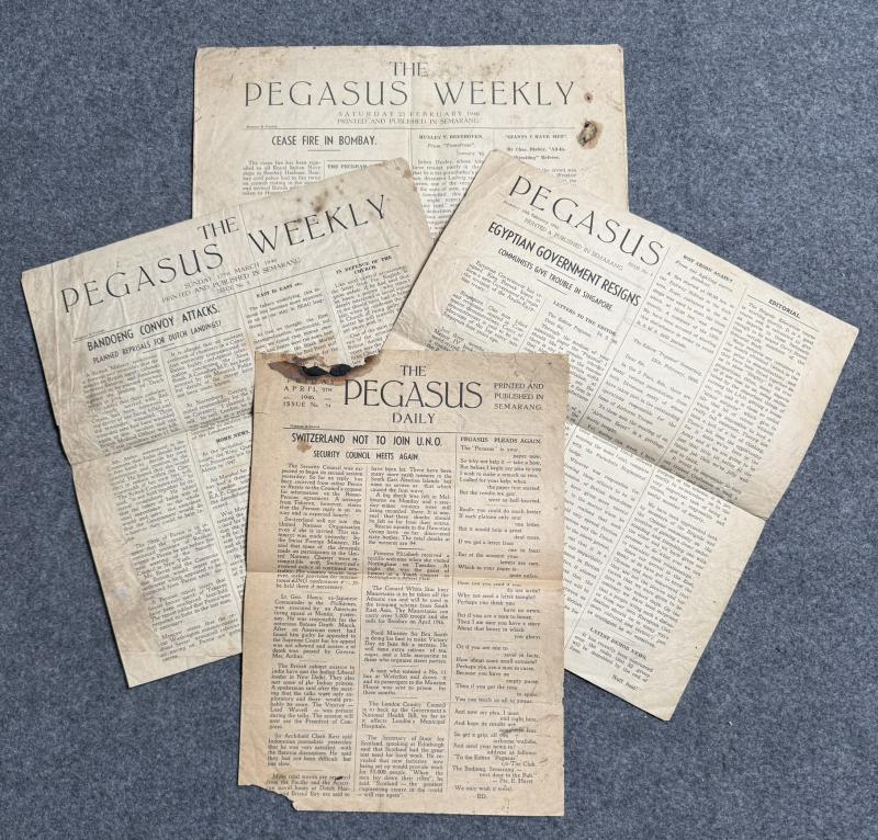 Pegasus Airborne Newspapers x4