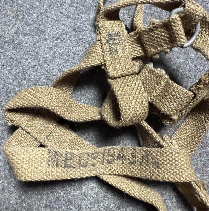 Webbing Water Bottle Cradle, 1943