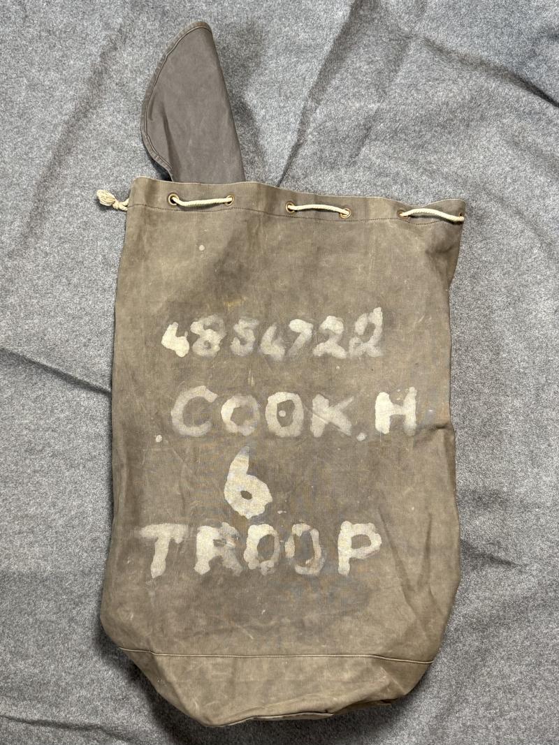 Named Kitbag, Leicestershire Regiment