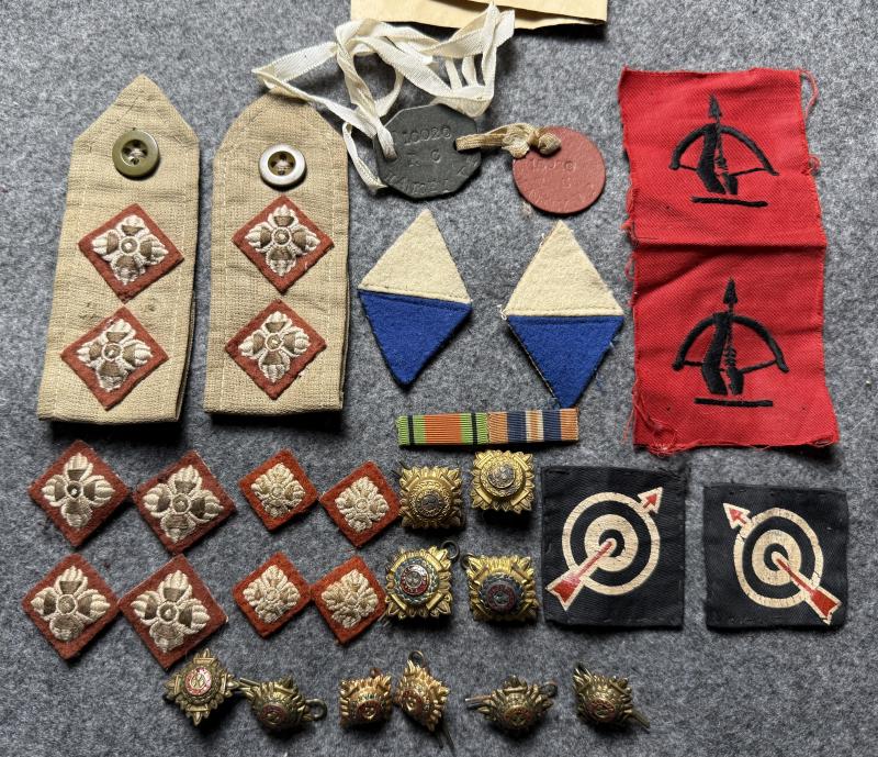 ATS Insignia Grouping and Dog Tags